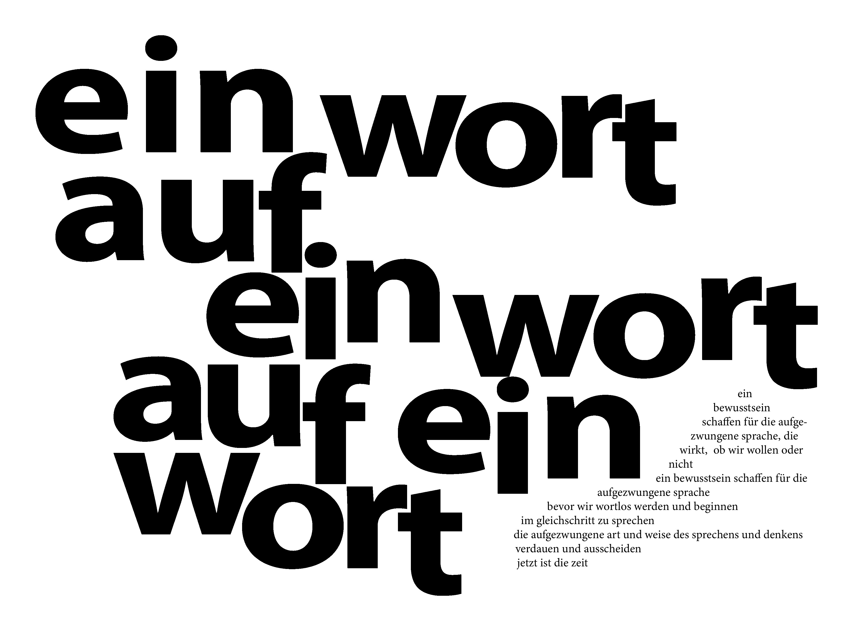 WIDER DEN GLEICHSPRECH